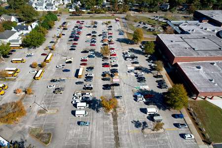 Tallwood High School Parking Lot - Student in Virginia Beach 2