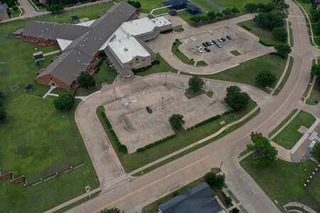 Lakeside Elementary School Parking Lot - Side - LES in Coppell