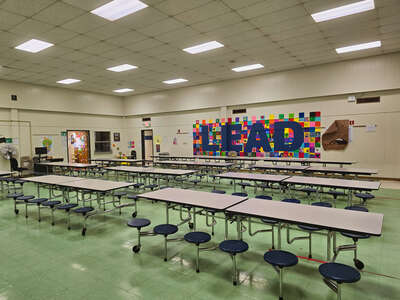 Wildwood Elementary School Cafeteria in Baton Rouge