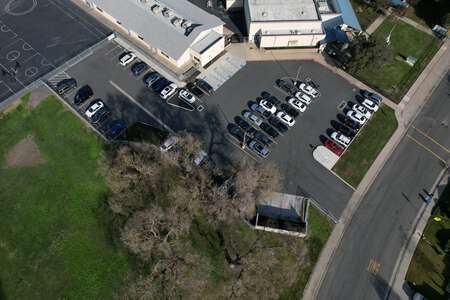 Oakwood Elementary School Parking Lot in Stockton