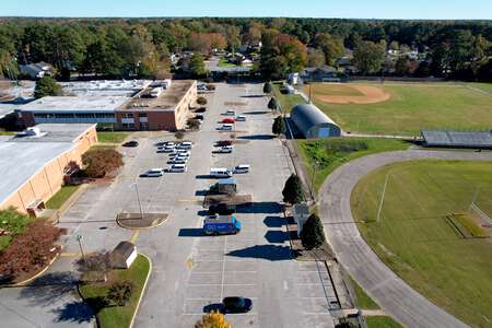 Holland Road Annex Parking Lot - Back in Virginia Beach