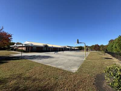 Brookwood Elementary School Outdoor Basketball Courts in Virginia Beach