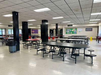 Halls Middle School Cafeteria in Knoxville