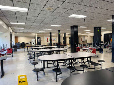 Halls Middle School Cafeteria in Knoxville
