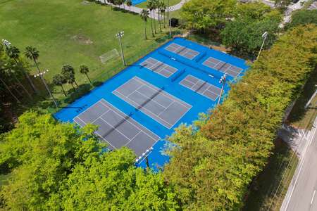 Coral Springs Middle School Tennis Courts in Coral Springs