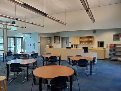 Villegas Middle School Library in Riverside