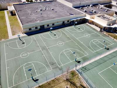 Outdoor Basketball Courts
