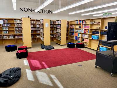 Southwest Middle School Library in San Diego