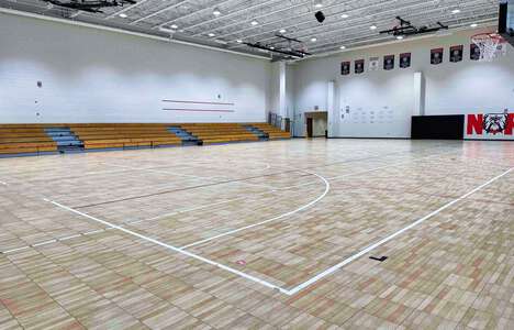 North Gwinnett Middle School Main Gym in Sugar Hill
