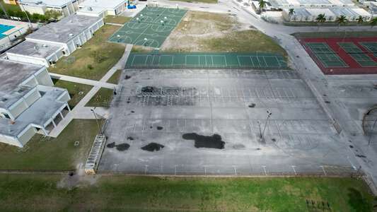 Nova High School Parking Lot - Tennis Courts 1 in Davie 3