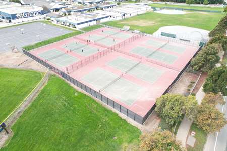Everett Alvarez High School Tennis Courts in Salinas 2