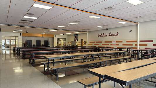 Soldier Creek Elementary School Cafeteria in Midwest City 3