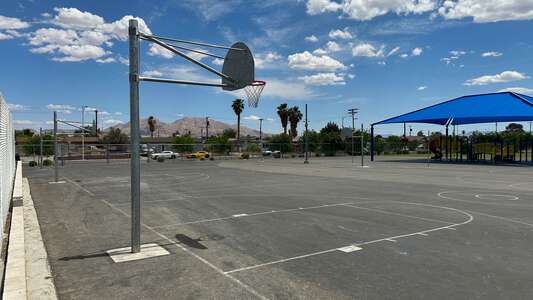 Lincoln Elementary School Outdoor Basketball Courts in North Las Vegas