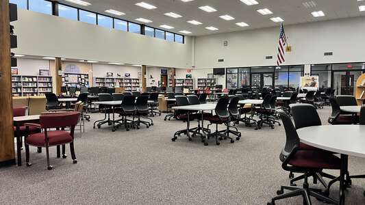 Brookwood High School Media Center in Snellville