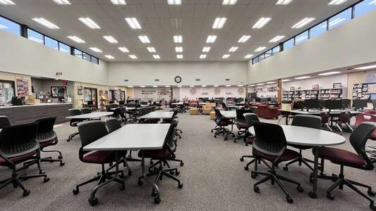 Brookwood High School Media Center in Snellville