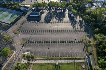 Fort Myers High School Parking Lot 1 in Fort Myers