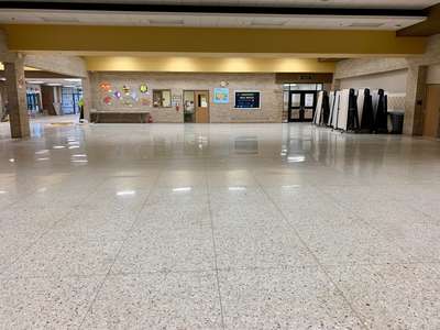Rogene Worley Middle School Cafeteria in Mansfield