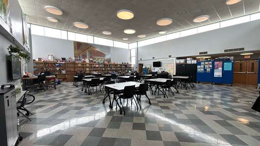 Little Village Elementary School Library in Chicago 1