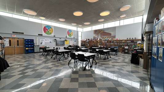 Little Village Elementary School Library in Chicago 2