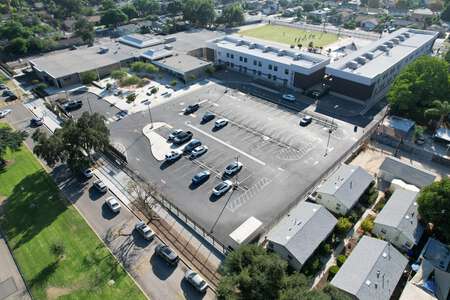 Roosevelt Elementary School (Pomona Unified School District) Parking Lot in Pomona
