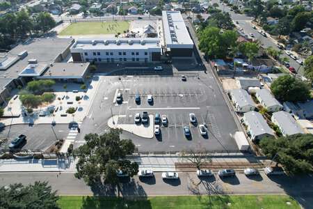 Roosevelt Elementary School (Pomona Unified School District) Parking Lot in Pomona