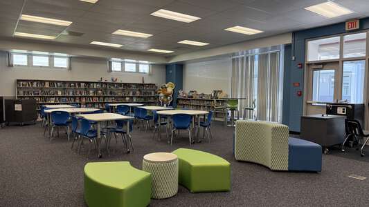 Chasco Middle School Library in Port Richey