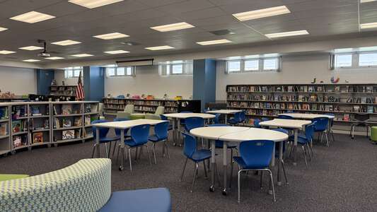 Chasco Middle School Library in Port Richey