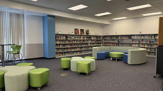 Chasco Middle School Library in Port Richey