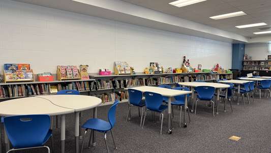 Chasco Middle School Library in Port Richey