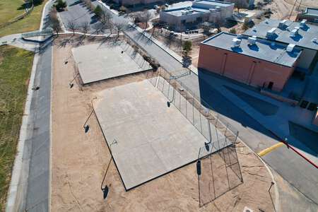 McKinley Middle School Outdoor Basketball Courts 2 in Albuquerque