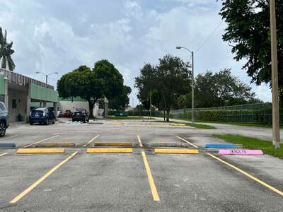 Oliver Hoover Elementary School Parking Lot in Miami