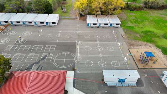 Wardlaw Elementary School Outdoor Basketball Courts in Vallejo