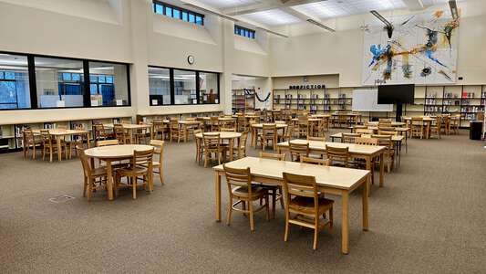 Lake Oswego High School Library in Lake Oswego