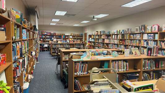 LaBelle Aire Elementary School Library in Baton Rouge