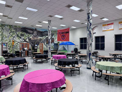 Hanahan Middle School Cafeteria in Hanahan