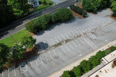 Centerville Elementary School Parking Lot - Main Front in Snellville 2