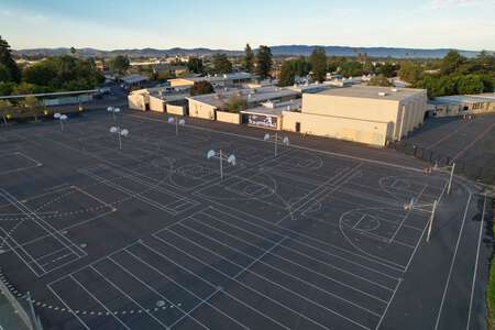 Junction Avenue K-8 School Basketball Blacktop in Livermore