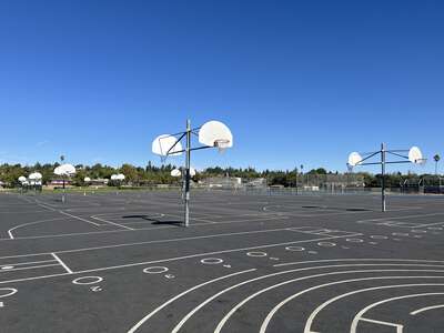 Junction Avenue K-8 School Basketball Blacktop in Livermore