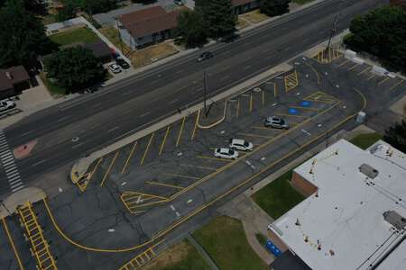 Edahow Elementary School Parking Lot - Front in Pocatello 2
