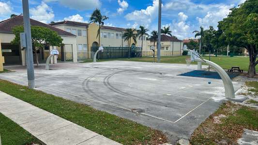 Key Biscayne K-8 Center Outdoor Basketball Courts in Key Biscayne 1
