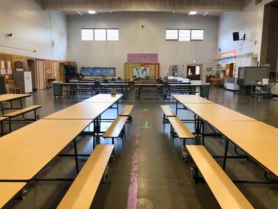 Sitton K-5 School Cafeteria in Portland