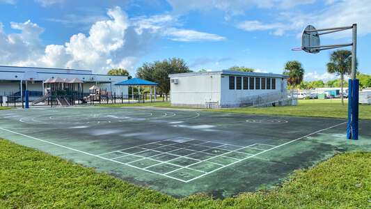 Meadowbrook Elementary School Outdoor Basketball Courts 2 in Fort Lauderdale