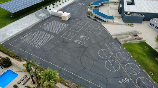 Dr. Edward Fitzgerald Elementary School Blacktop / Basketball Courts 1 in Rialto 4