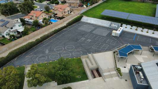Dr. Edward Fitzgerald Elementary School Blacktop / Basketball Courts 1 in Rialto 5