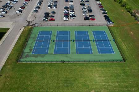 Karns High School Tennis Courts in Knoxville
