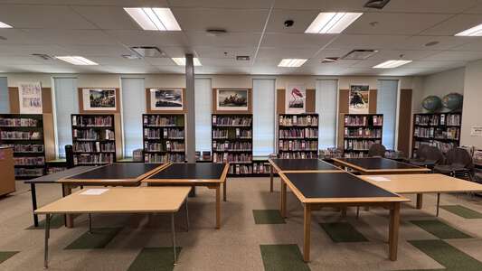 Alexander Graham Bell Elementary School Library in Kirkland