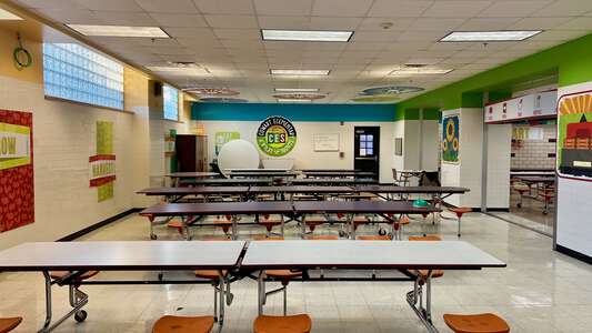 Leila P Cowart Elementary School Cafeteria in Dallas