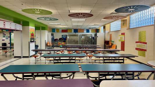 Leila P Cowart Elementary School Cafeteria in Dallas