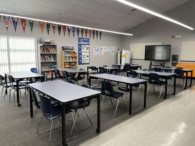 Ansel Adams Elementary School Library in Stockton