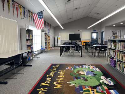 Ansel Adams Elementary School Library in Stockton